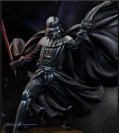 75mm Ancient Skeletal Death Knight with Flowing Cape, Resin Model Figure Kit, Unassembled and Unpainted