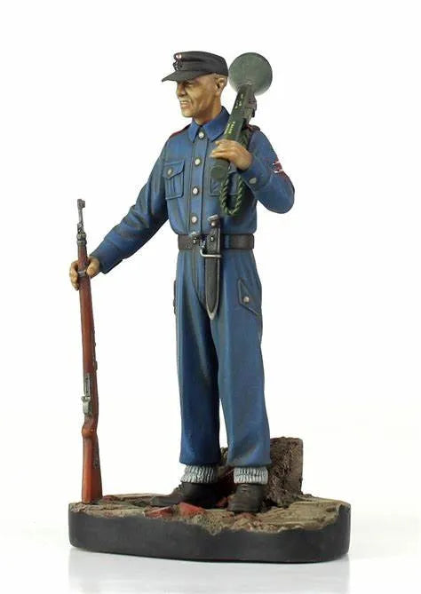 1/16 WWI Imperial German WWI Soldiers, 3 Figures, Resin Model Figure Kit, Unassembled and Unpainted