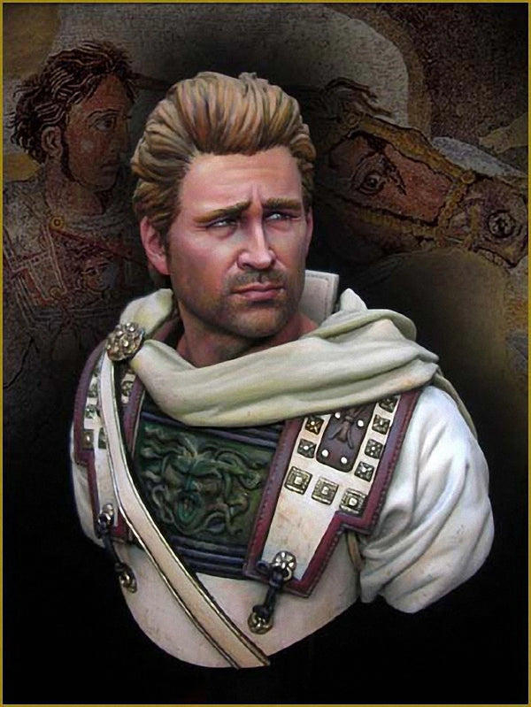 1/10 Ancient Alexander the Great, Resin Model Figure Kit, Unassembled and Unpainted