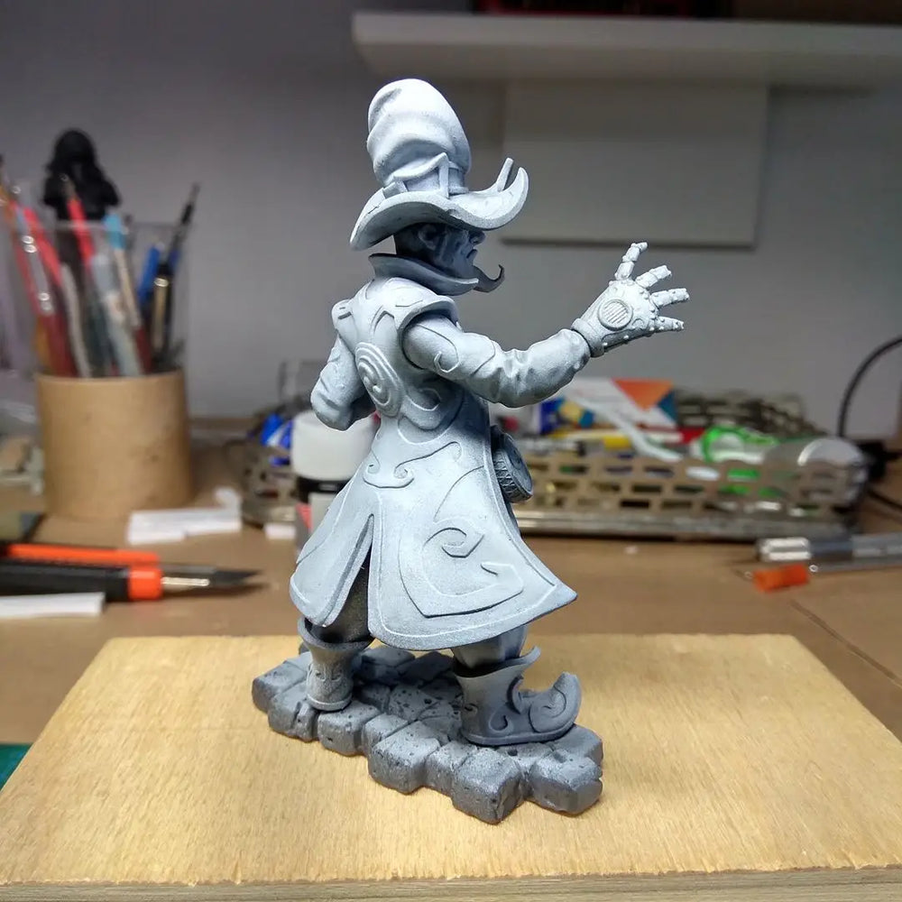 75mm Swashbuckler Pirate, Resin Model Figure Kit, Fantasy Theme, Unassembled and Unpainted