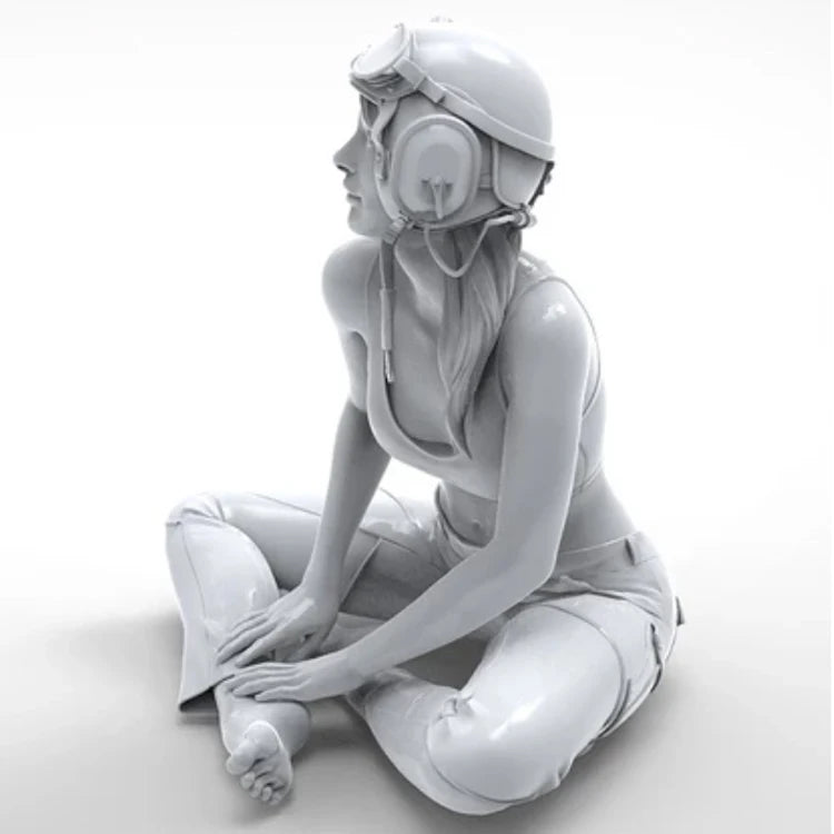 1/35 Female Jade, Resin Model Figure Kit, Unassembled and Unpainted