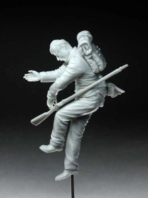 1/32 Cherub Angel with Staff, Resin Model Figure Kit, Mythology Theme, Unassembled and Unpainted