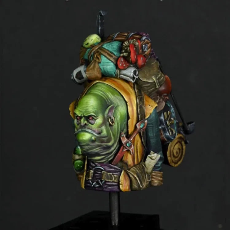 1/12 Mechanical Goblin, Resin Model Bust Kit, Fantasy Theme, Unassembled and Unpainted