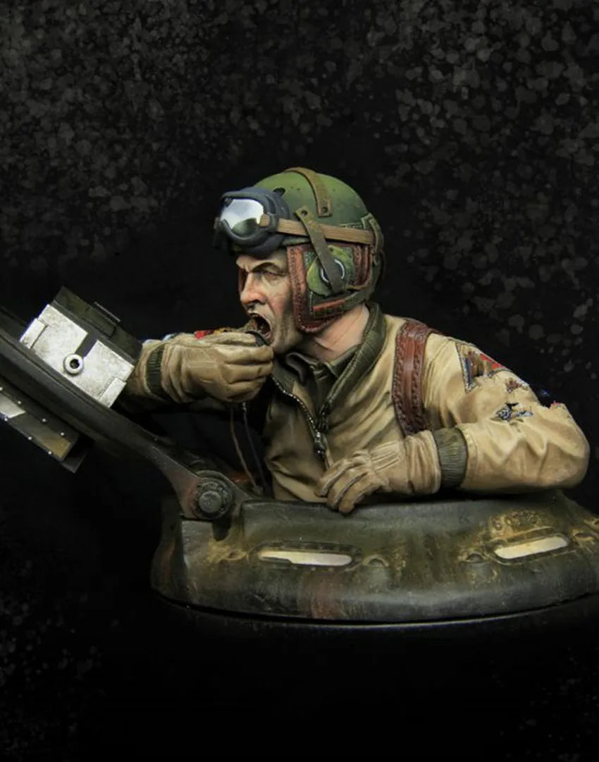 1/9 Modern Military Soldier, Resin Model Bust Kit, Unassembled and Unpainted
