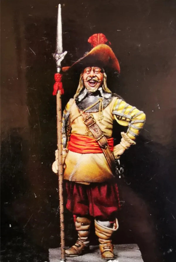 1/24 Pirate Swordsman, Resin Model Figure Kit, Fantasy Theme, Unassembled and Unpainted