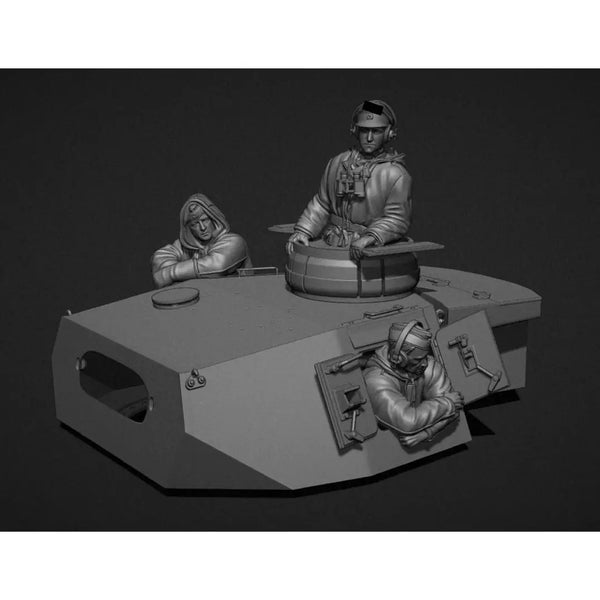 WWII German Soldiers — 1/35 Resin Figure Set