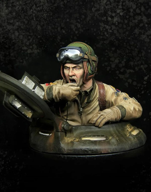 1/9 Modern Military Soldier, Resin Model Bust Kit, Unassembled and Unpainted