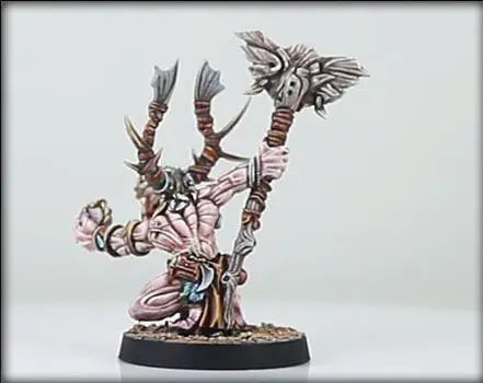 Barbarian Shaman Warrior, Resin Model Figure Kit, Fantasy Theme, Unassembled and Unpainted
