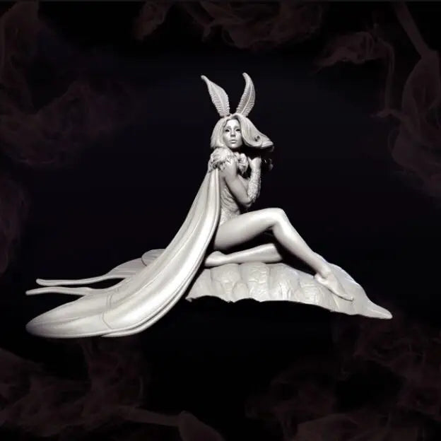 1/24 Deer-Woman, Resin Model Figure Kit, Fantasy Theme, Unassembled and Unpainted
