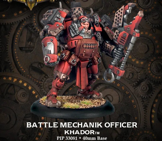 Battle Mechanik Officer, Resin Model Figure Kit, Sci-Fi Theme, Unassembled and Unpainted