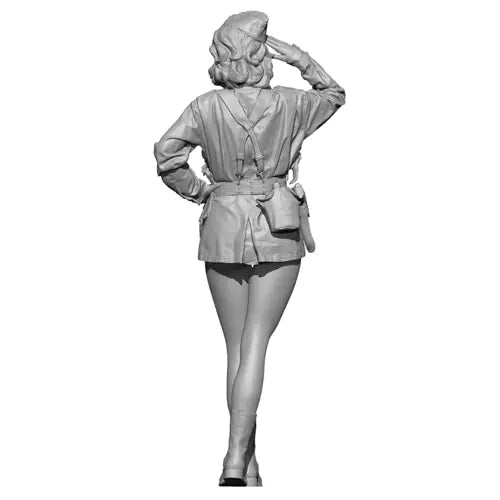 70mm Character, Resin Model Bust Kit, Anime Theme, Unassembled and Unpainted