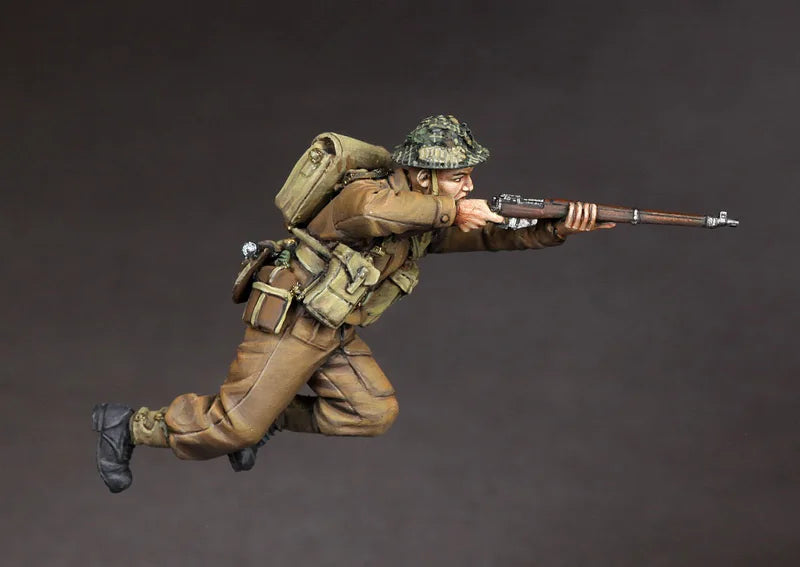 1/35 Modern British Infantry Soldier, Resin Model Figure Kit, Unassembled and Unpainted