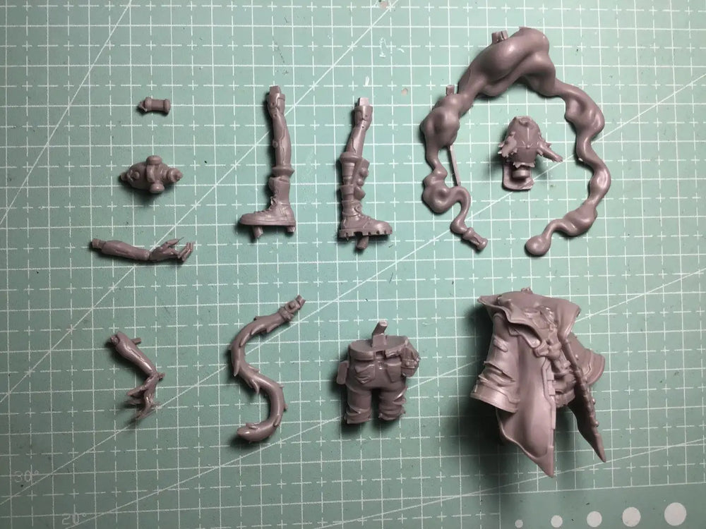 75mm Sorceress with Magical Robes, Resin Model Figure Kit, Fantasy Theme, Unassembled and Unpainted