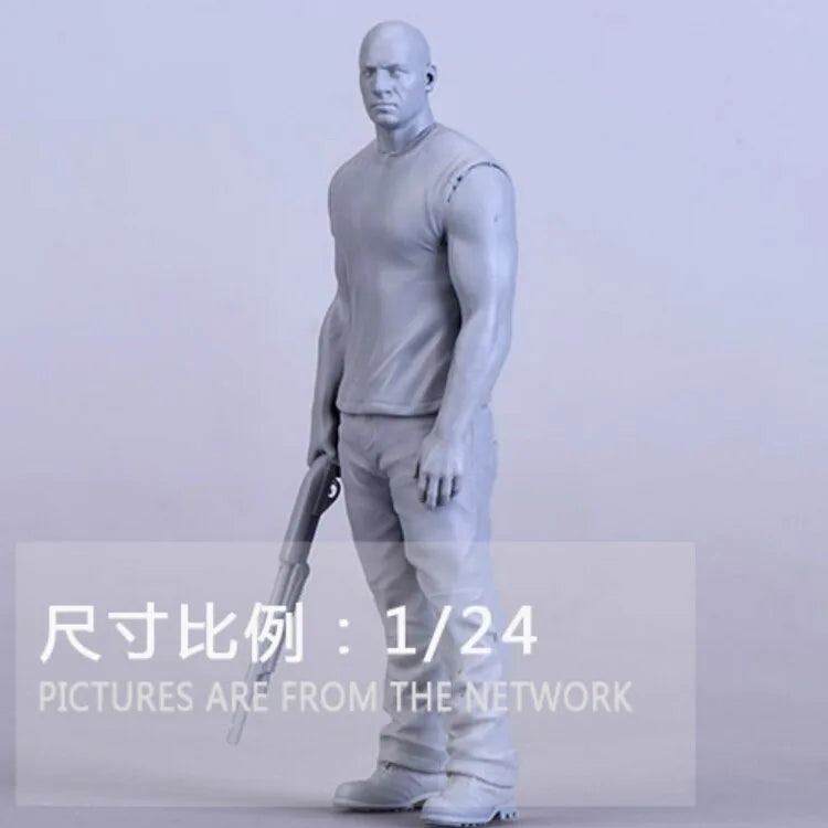 1/24 Modern Civilian, Resin Model Figure Kit, Unassembled and Unpainted