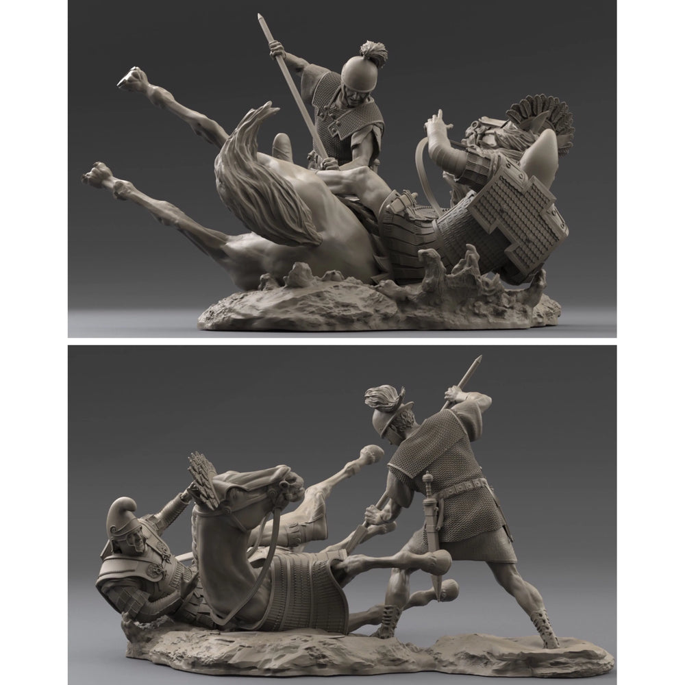 1/24 Modern Combat Soldiers, 4 Figures, Resin Model Diorama Kit, Unassembled and Unpainted