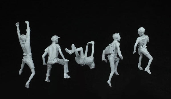 1/35 WWII Combat Assault Scene, 12 Figures, Resin Model Figure Kit, Unassembled and Unpainted