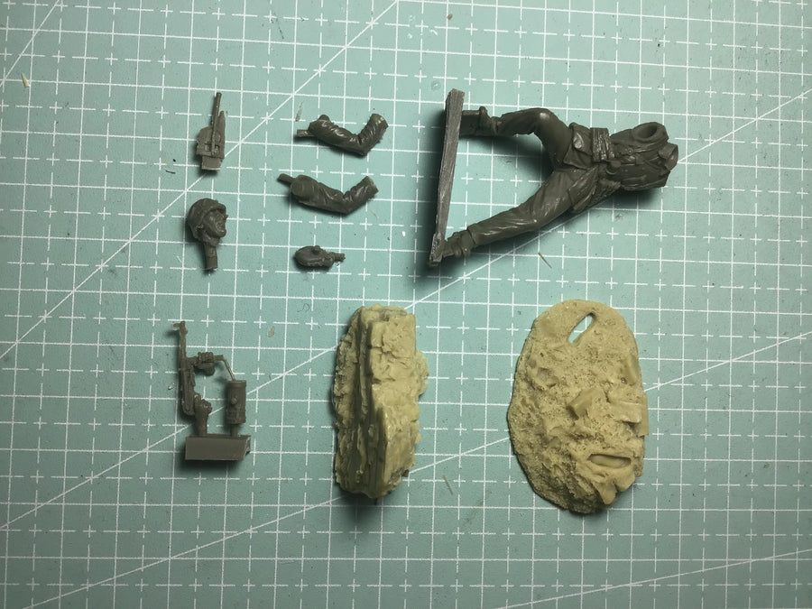 1/35 Resin Model Figure GK ， Unassembled and Unpainted Kit
