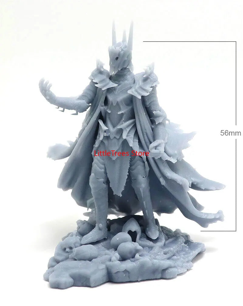 56mm Dark Sorcerer, Resin Model Figure Kit, Fantasy Theme, Unassembled and Unpainted