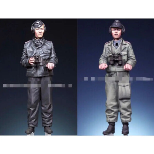 1/35 WWI German Infantry in Service Tunic, Resin Model Figure Kit, Unassembled and Unpainted