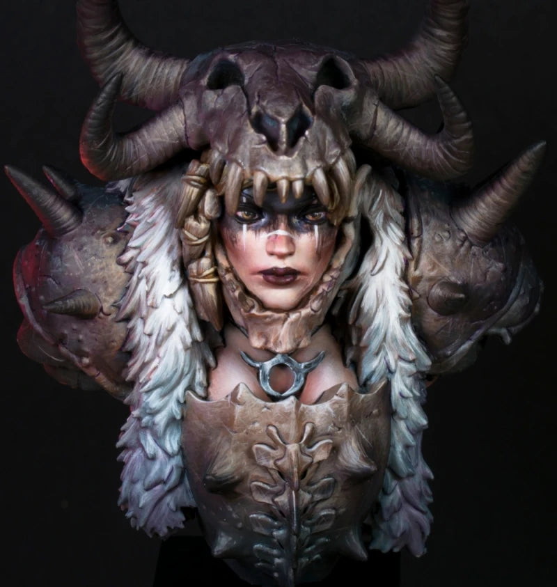 1/12 Daemon, Resin Model Bust Kit, Fantasy Theme, Unassembled and Unpainted