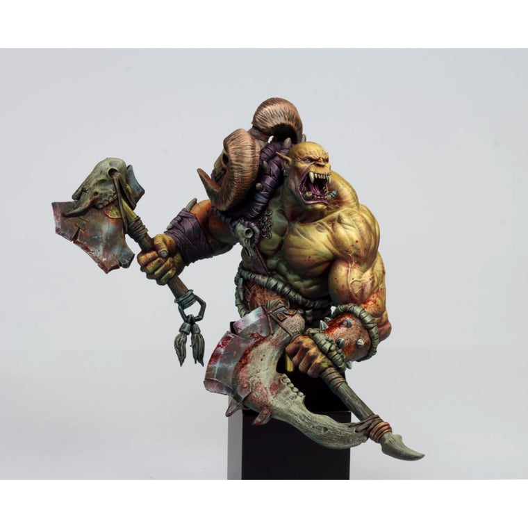 1/10 Orc Warrior, Resin Model Figure Kit, Fantasy Theme, Unassembled and Unpainted