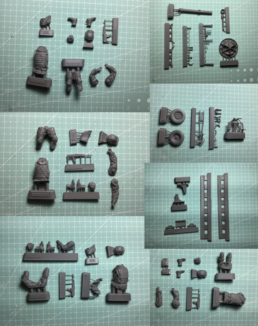 1/35 Resin Model Figure GK , Unassembled and Unpainted Kit