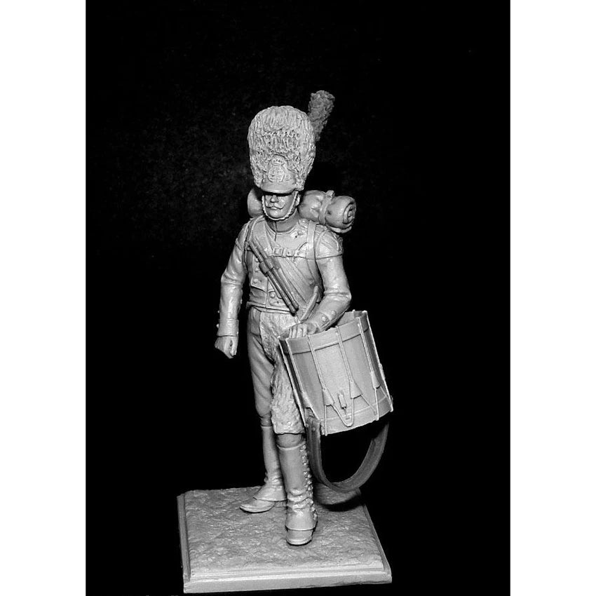 1/32 Ancient Warrior Drummer, Resin Model Figure Kit, Unassembled and Unpainted