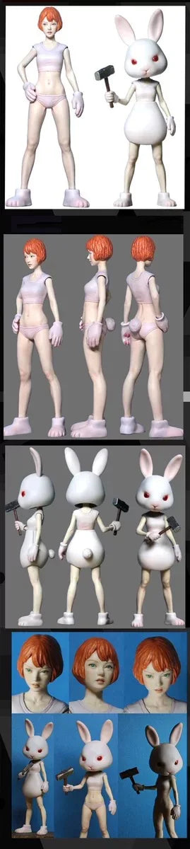 1/20 Female Soldier, Resin Model Figure Kit, Anime Theme, Unassembled and Unpainted