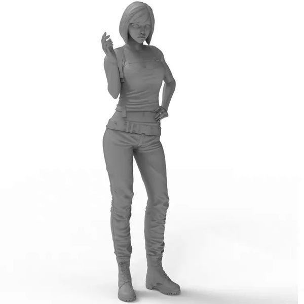 1/35 Modern Tactical Operator in Cargo Pants, Resin Model Figure Kit, Unassembled and Unpainted