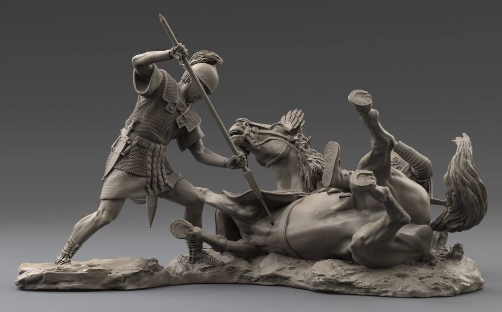 1/24 Modern Combat Soldiers, 4 Figures, Resin Model Diorama Kit, Unassembled and Unpainted
