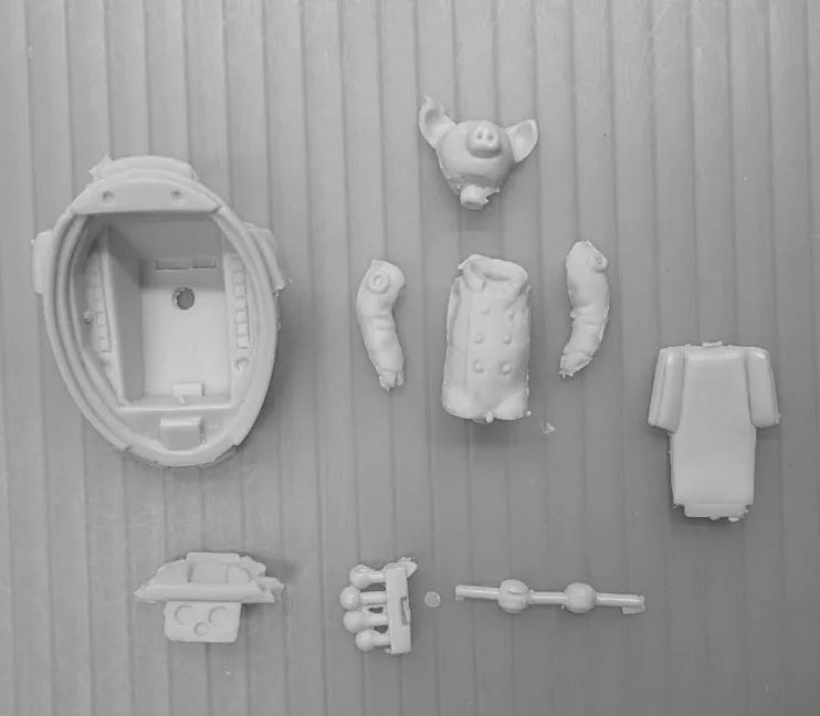 1/35 Mecha Android Robot, Resin Model Figure Kit, Sci-Fi Theme, Unassembled and Unpainted