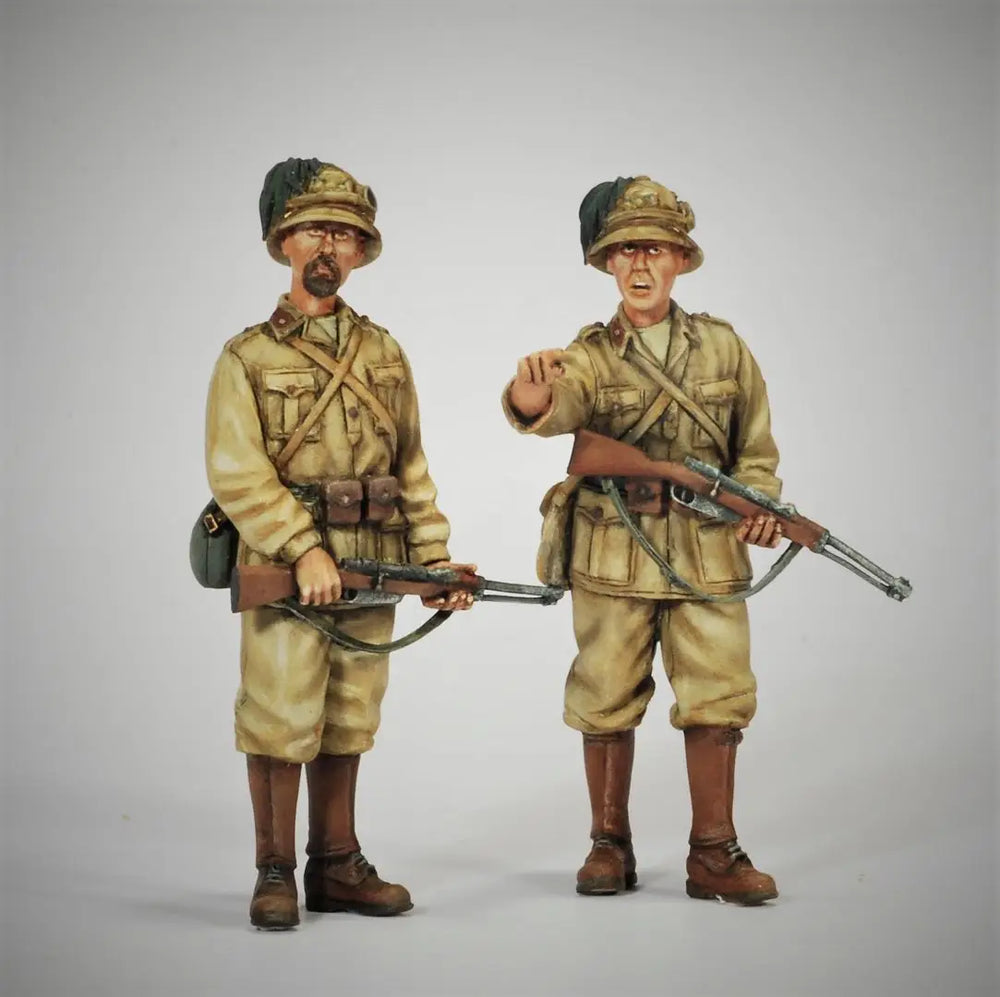 1/35 WWI British Infantry Squad Advancing, 3 Figures, Resin Model Figure Kit, Unassembled and Unpainted