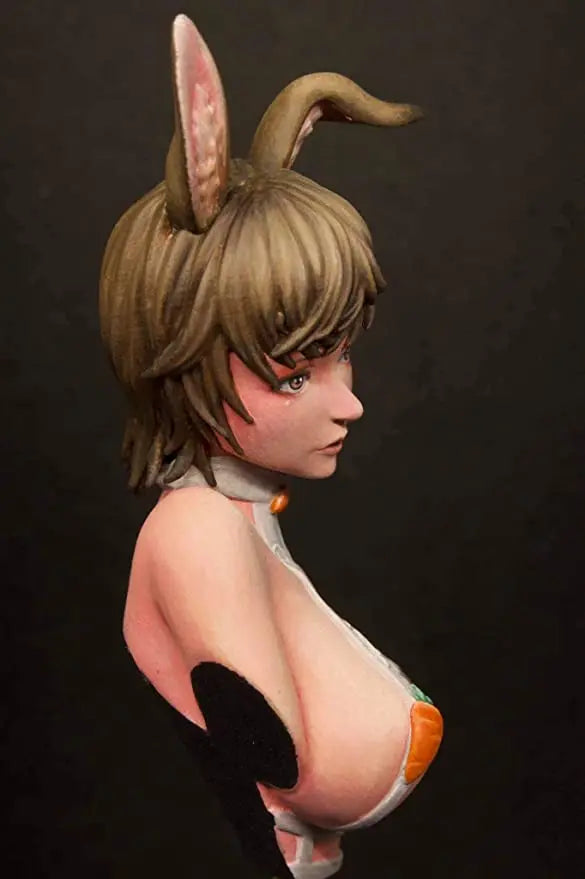 1/12 Pin-up Rabbit Girl, Resin Model Figure Kit, Unassembled and Unpainted