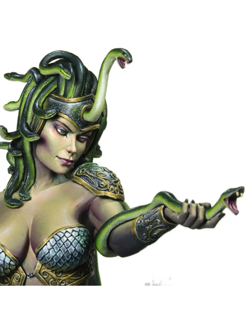 1/8 Medusa with Interchangeable Heads, Resin Model Bust Kit, Mythology Theme, Unassembled and Unpainted