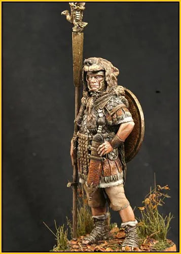 54mm Ancient Roman Centurion, Resin Model Figure Kit, Unassembled and Unpainted