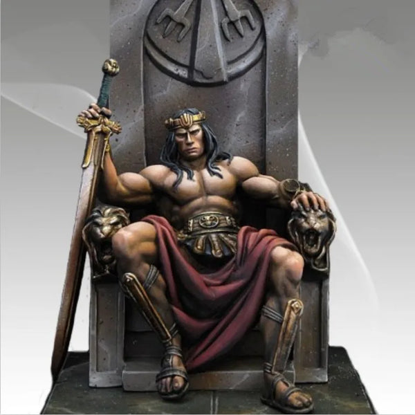 1/32 Egyptian Pharaoh Warrior, Resin Model Figure Kit, Fantasy Theme, Unassembled and Unpainted