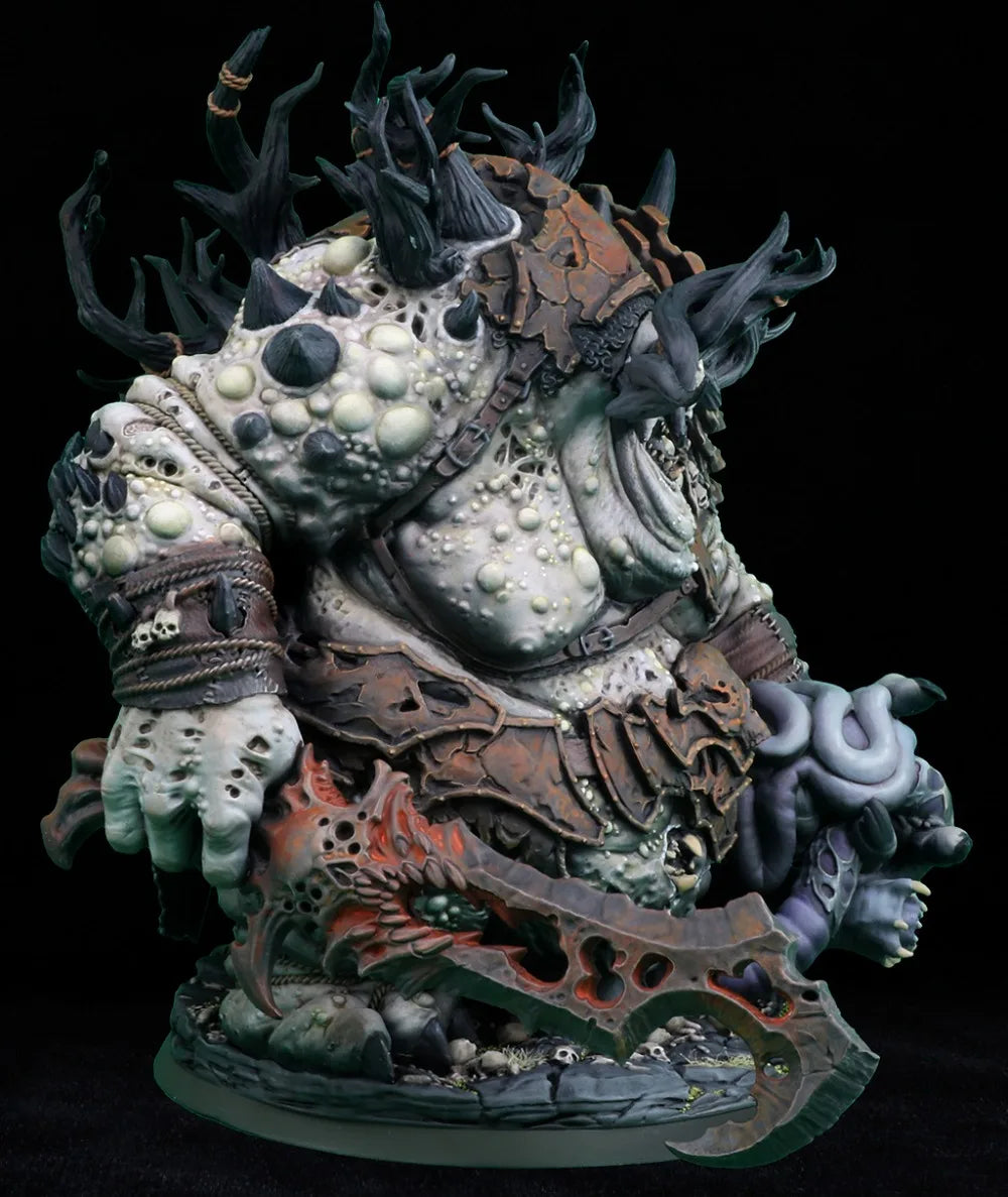 1/8 Dark Fantasy Demonic Warrior, Resin Model Figure Kit, Fantasy Theme, Unassembled and Unpainted
