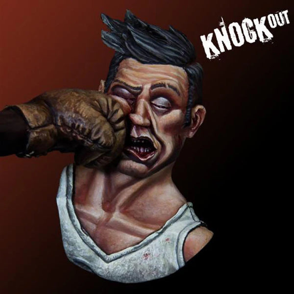 1/12 Knockout Character, Resin Model Bust Kit, Anime Theme, Unassembled and Unpainted