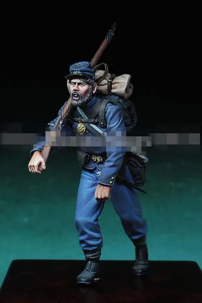 1/32 WWI Infantryman, Resin Model Figure Kit, Unassembled and Unpainted