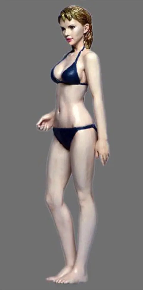 1/35 Swimsuit Pinup, Resin Model Figure Kit, Unassembled and Unpainted