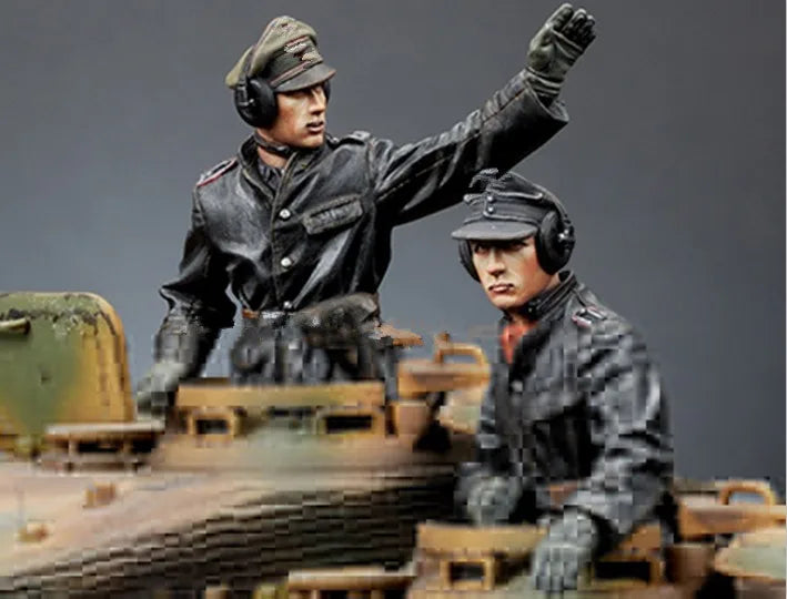 WWII German Soldiers — 1/35 Resin Figure Set