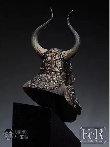 1/12 Orc Tribal Chief, Resin Model Figure Kit, Fantasy Theme, Unassembled and Unpainted