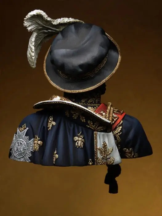 1/10 Napoleonic Joachim Murat, Resin Model Bust Kit, Unassembled and Unpainted