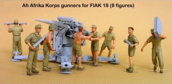1/35 WWI Soldiers Set (8-Pack), 8 Figures, Resin Model Figure Kit, Unassembled and Unpainted