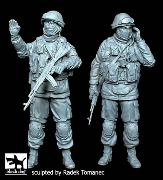1/35 Modern Crimea Soldiers, 6 Figures, Resin Model Figure Kit, Unassembled and Unpainted