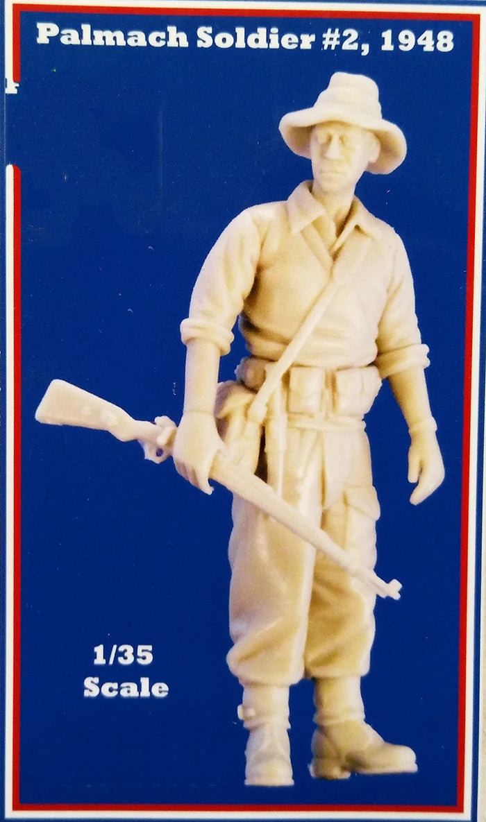 1/35 Modern Palmach Soldier 1948, Resin Model Figure Kit, Unassembled and Unpainted