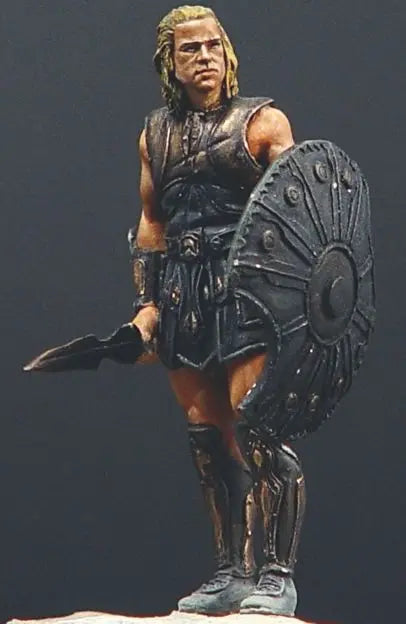 54mm Ancient Greek Achilles, Resin Model Figure Kit, Unassembled and Unpainted