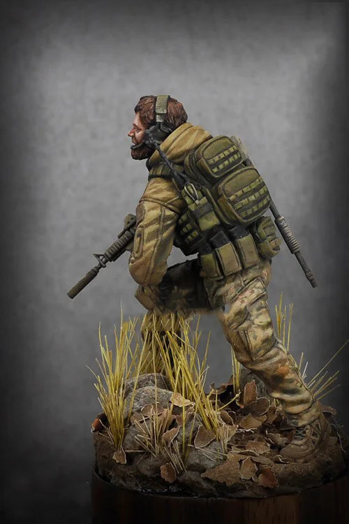 75mm Modern US Special Operations, Resin Model Figure Kit, Unassembled and Unpainted