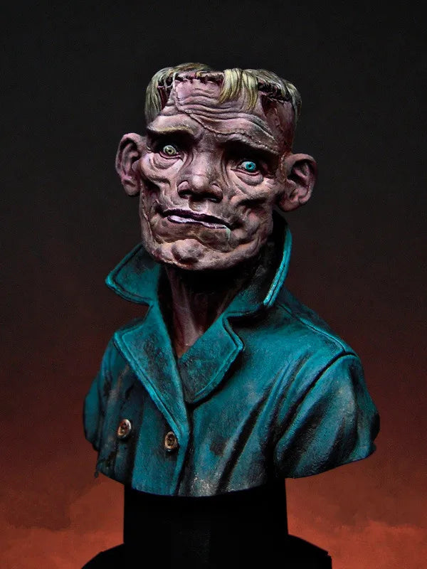 1/12 Male Portrait, Resin Model Bust Kit, Historical Theme, Unassembled and Unpainted