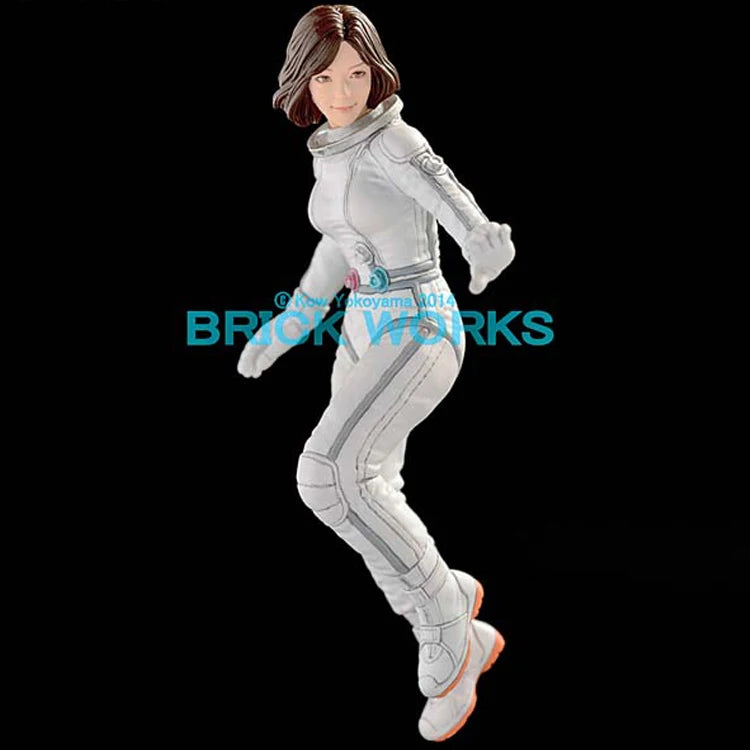 1/20 Female Cosmic Pilot, Resin Model Figure Kit, Sci-Fi Theme, Unassembled and Unpainted